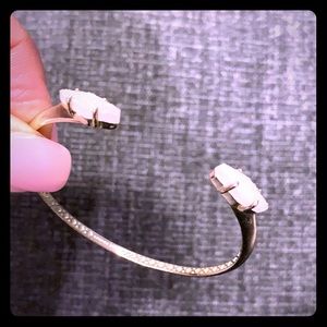 KENDRA SCOTT iridescent drusy/gold BIANCA BRACELET